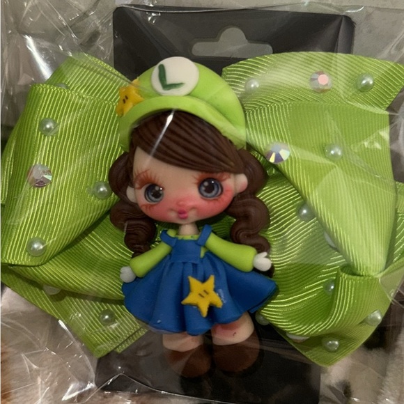 Handmade Bows Disney, Pixar assorted Characters, colors, clay, light weight - Picture 5 of 10